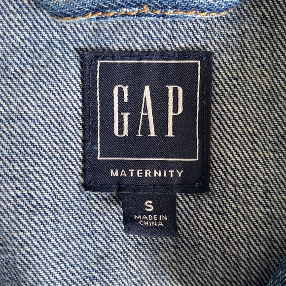 Maternity Jean Jacket - Picture 2 of 2